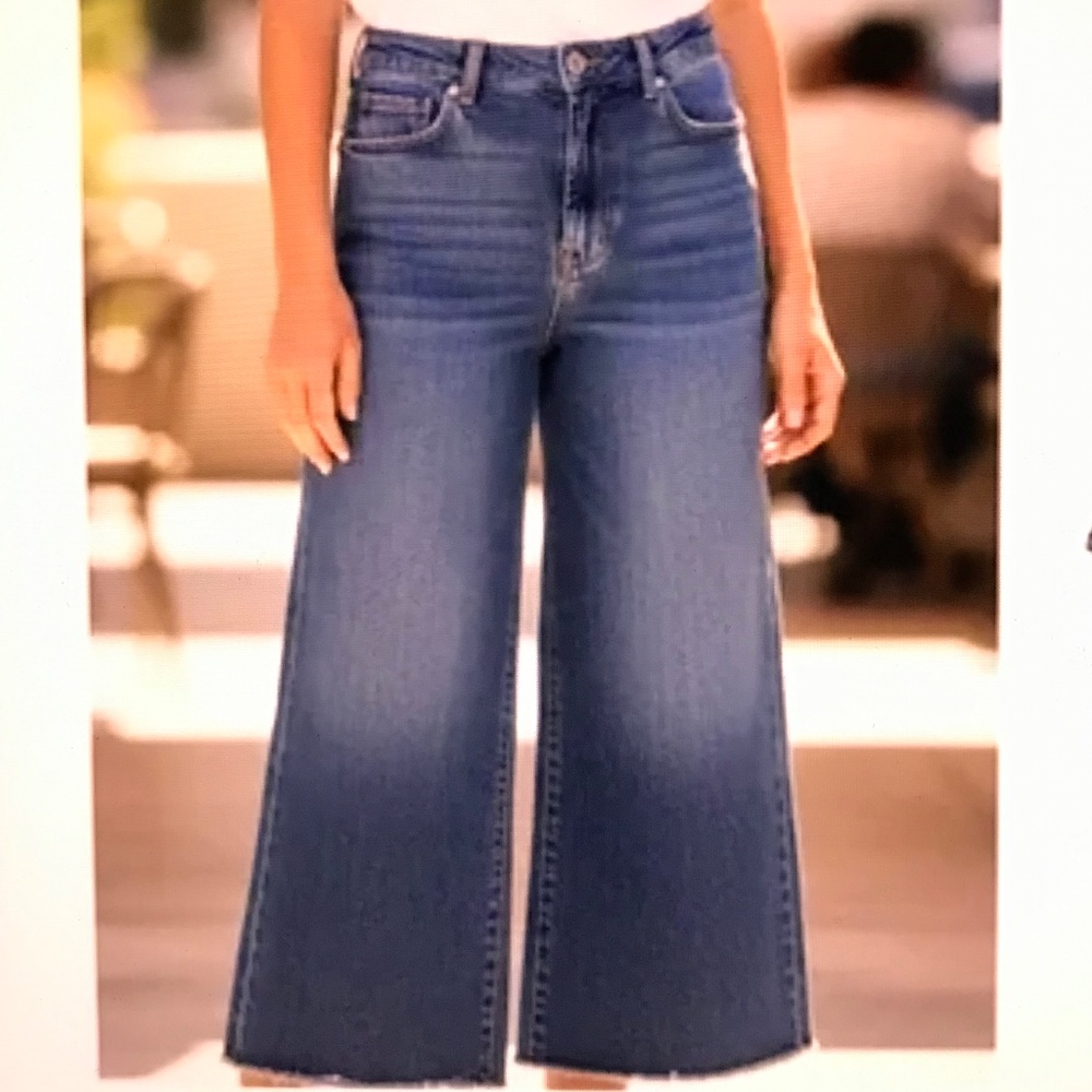 LOVE SOHO Wide Leg Jeans Mid Rise Women’s Plus Size 22